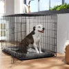 Frisco Heavy Duty Fold & Carry Single Door Collapsible Wire Dog Crate