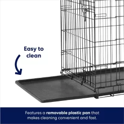 Frisco Heavy Duty Fold & Carry Double Door Collapsible Wire Dog Crate -Frisco Shop 109789 PT3. AC SS1800 V1667228422