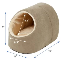 Frisco Cave Covered Cat & Dog Bed -Frisco Shop 113300 PT3. AC SS1800 V1627581159