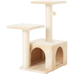 Frisco 28-in Faux Fur Cat Tree & Condo -Frisco Shop 128073 PT5. AC SS1800 V1584453205