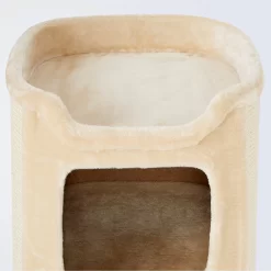 Frisco 24-in 2-Story Faux Fur Cat Condo -Frisco Shop 128083 PT2. AC SS1800 V1584452521