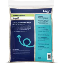 Frisco Natural Unscented Clumping Grass Cat Litter -Frisco Shop 132396 PT2. AC SS1800 V1657655411