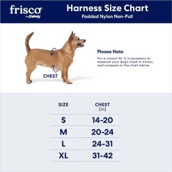 Frisco Padded Nylon No Pull Dog Harness -Frisco Shop 140004 PT7. AC SS1800 V1701798816