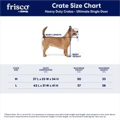 Frisco Ultimate Heavy Duty Steel Metal Single Door Dog Crate 8 Frisco Ultimate Heavy Duty Steel Metal Single Door Dog Crate -Frisco Shop 141213 PT2. AC SS1800 V1667229026