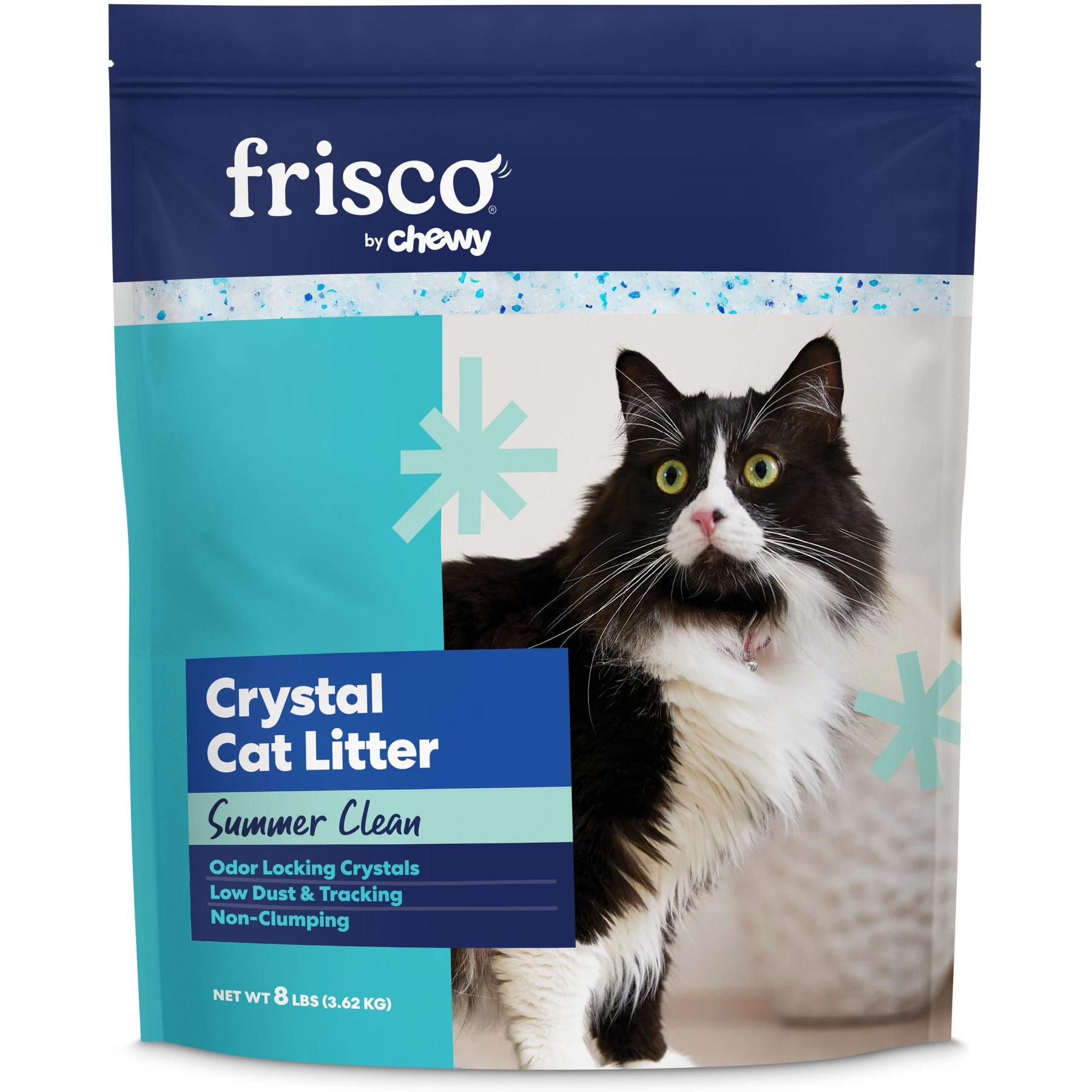 Frisco Summer Clean Scented Non-Clumping Crystal Cat Litter 1 Frisco Summer Clean Scented Non-Clumping Crystal Cat Litter