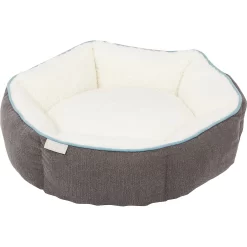 Frisco Sherpa Hexagon Bolster Cat & Dog Bed -Frisco Shop 144813 PT2. AC SS1800 V1566404009