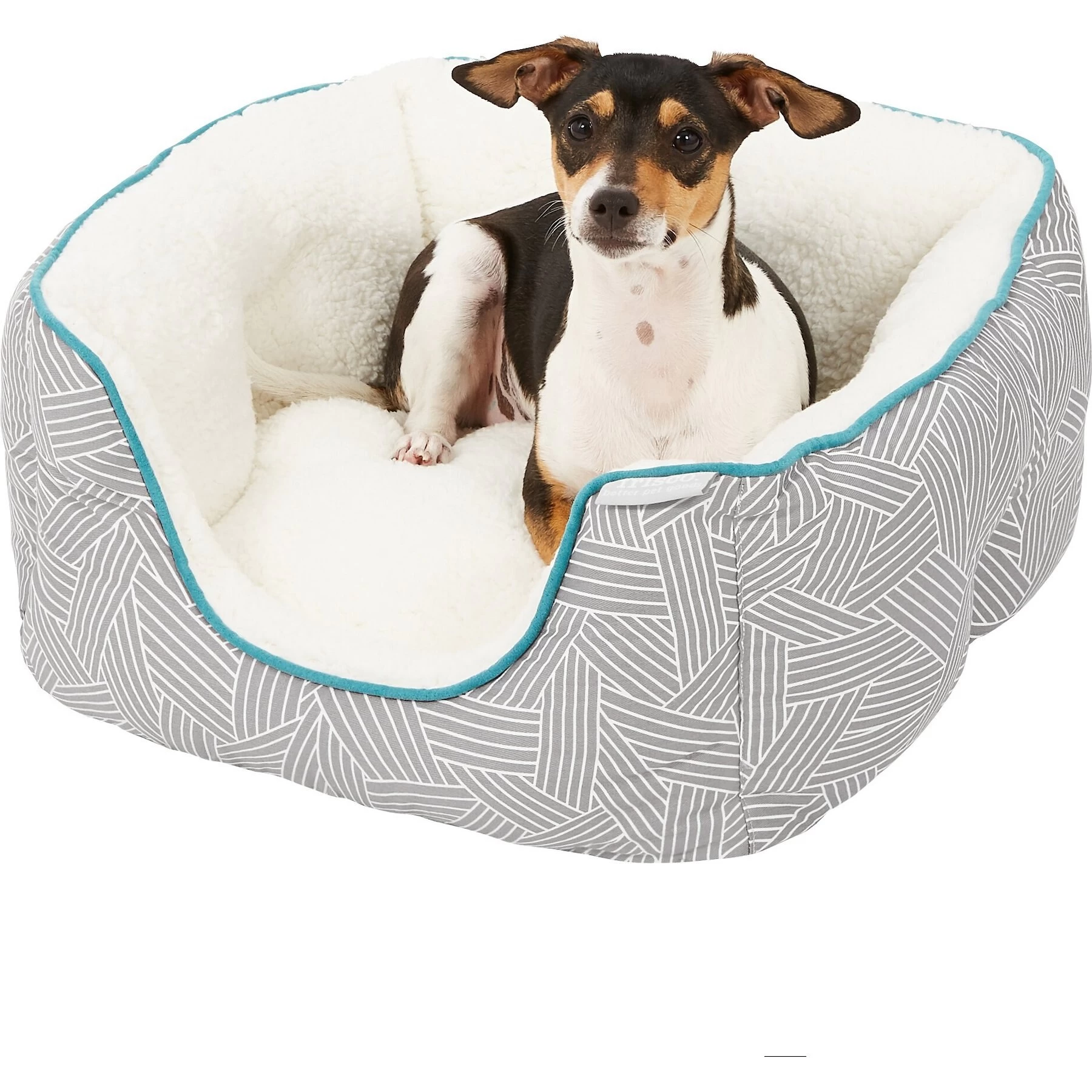 Frisco Square Deep Bolster Cat & Dog Bed 4 Frisco Square Deep Bolster Cat & Dog Bed - Image 4