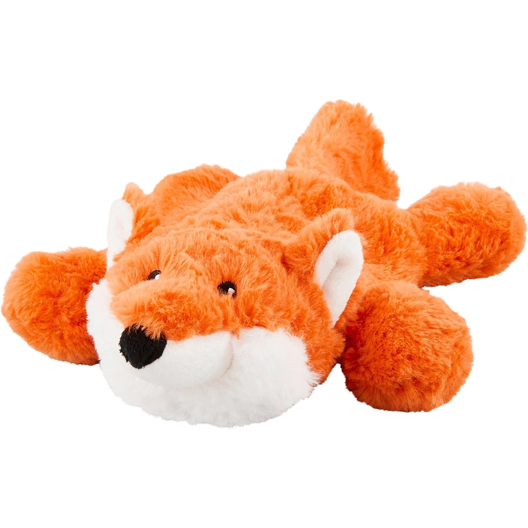 Frisco Fox Plush With Inside Rope Squeaky Dog Toy 1 Frisco Fox Plush With Inside Rope Squeaky Dog Toy