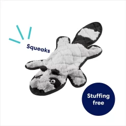 Frisco Raccoon Stuffing-Free Flat Plush Squeaky Dog Toy -Frisco Shop 147071 PT2. AC SS1800 V1692826085