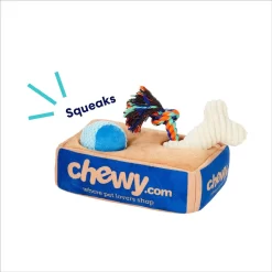 Frisco Chewy Box Hide & Seek Puzzle Plush Squeaky Dog Toy -Frisco Shop 152808 PT3. AC SS1800 V1695671029