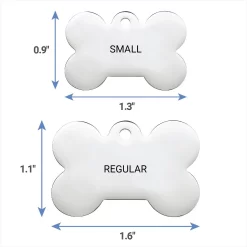 Frisco Personalized Dog ID Tag, Bone -Frisco Shop 152994 PT6. AC SS1800 V1559856803
