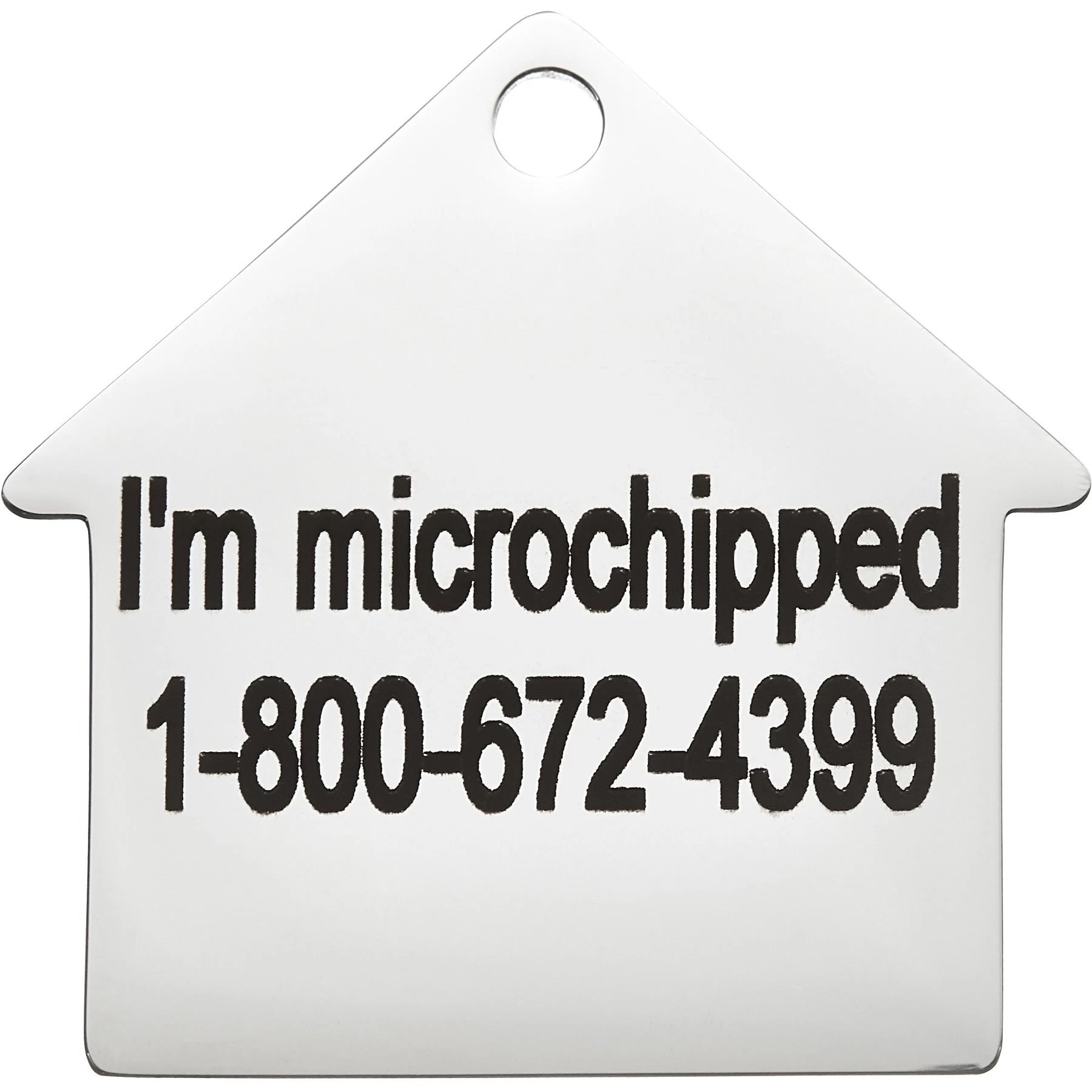 Frisco Stainless Steel Personalized Dog ID Tag, Dog House 5 Frisco Stainless Steel Personalized Dog ID Tag, Dog House - Image 5