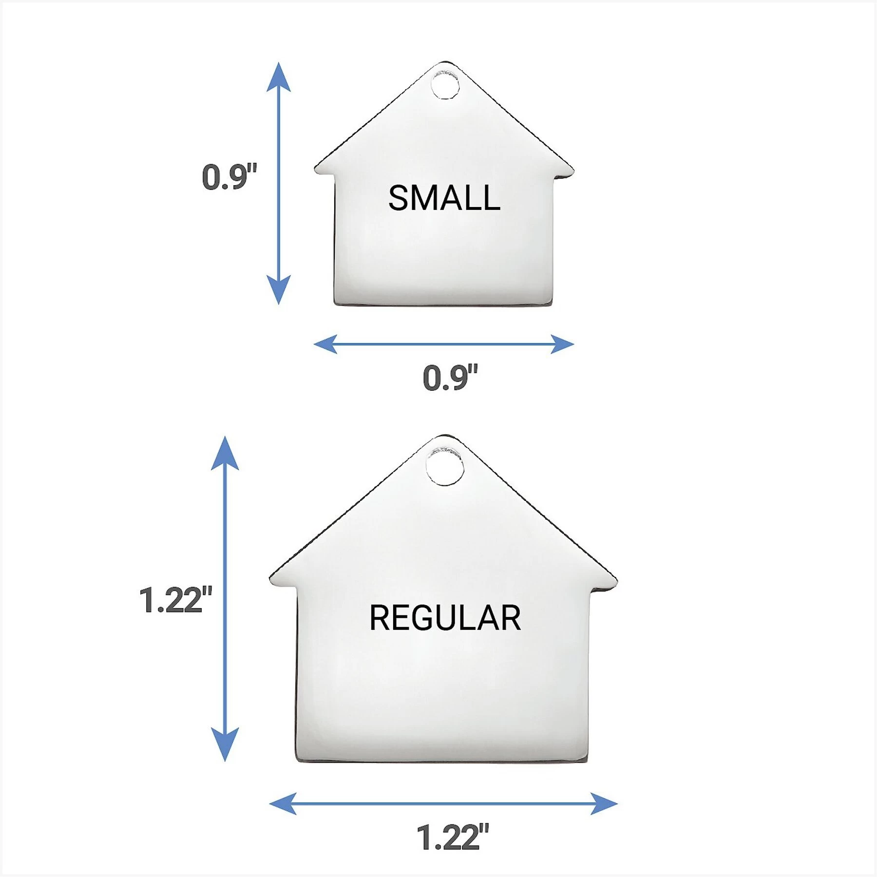 Frisco Stainless Steel Personalized Dog ID Tag, Dog House 7 Frisco Stainless Steel Personalized Dog ID Tag, Dog House - Image 7