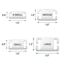 Frisco Stainless Steel Slide-On Personalized Dog & Cat Tag, Open Design 10 Frisco Stainless Steel Slide-On Personalized Dog & Cat Tag, Open Design -Frisco Shop 153050 PT5. AC SS1800 V1644016281