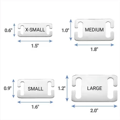 Frisco Stainless Steel Slide-On Personalized Dog & Cat Tag, Open Design 11 Frisco Stainless Steel Slide-On Personalized Dog & Cat Tag, Open Design -Frisco Shop 153050 PT6. AC SS1800 V1540560189