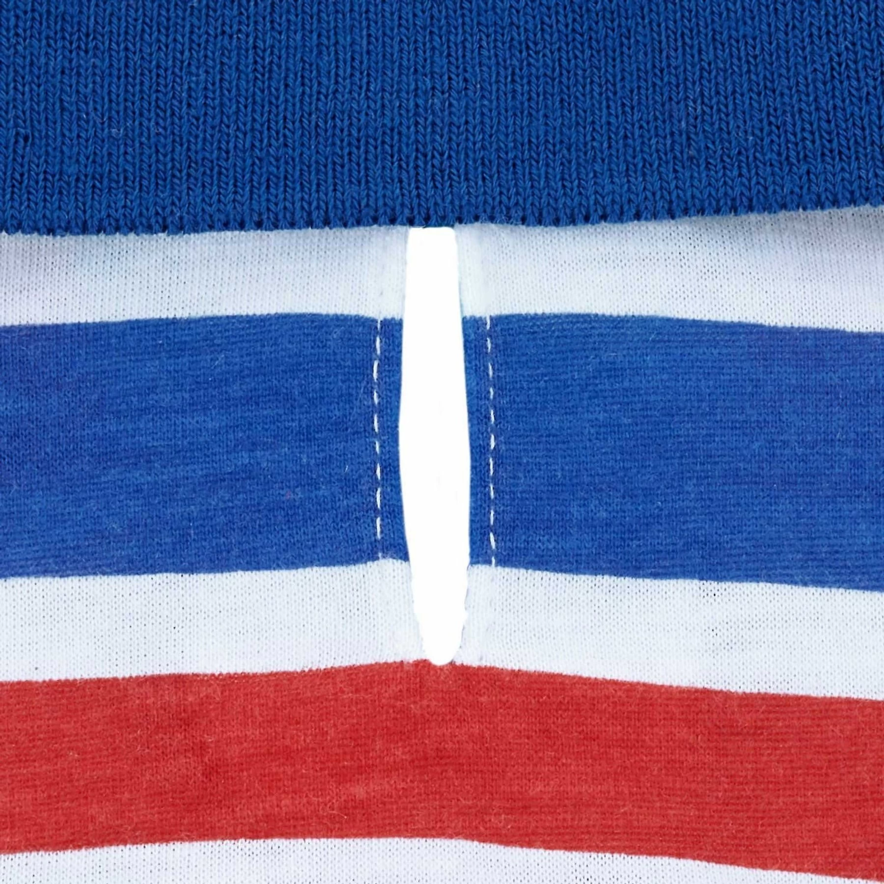 Frisco Striped Dog & Cat Polo Shirt, Red & Blue 5 Frisco Striped Dog & Cat Polo Shirt, Red & Blue - Image 5