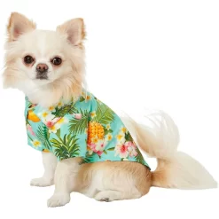 Frisco Pineapple Hawaiian Camp Dog & Cat Shirt -Frisco Shop 153596 PT3. AC SS1800 V1673361409