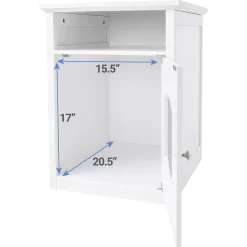 Frisco Decorative Side Table Cat Litter Box Cover -Frisco Shop 156786 PT5. AC SS1800 V1570480091