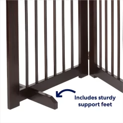 Frisco Deluxe Configurable 4-Panel Wood Dog Gate -Frisco Shop 156793 PT6. AC SS1800 V1666119641