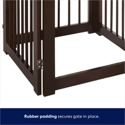 Frisco Deluxe Configurable 4-Panel Wood Dog Gate -Frisco Shop 156793 PT7. AC SS1800 V1671203056