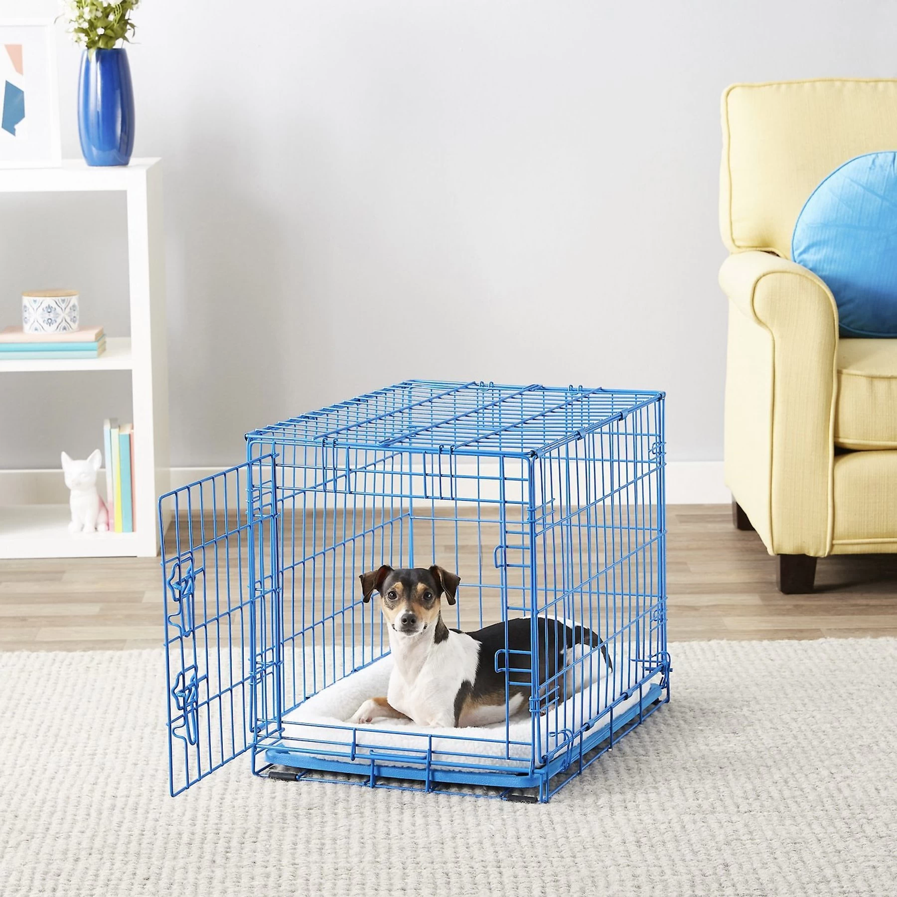 Frisco Fold & Carry Single Door Collapsible Wire Dog Crate 1 Frisco Fold & Carry Single Door Collapsible Wire Dog Crate