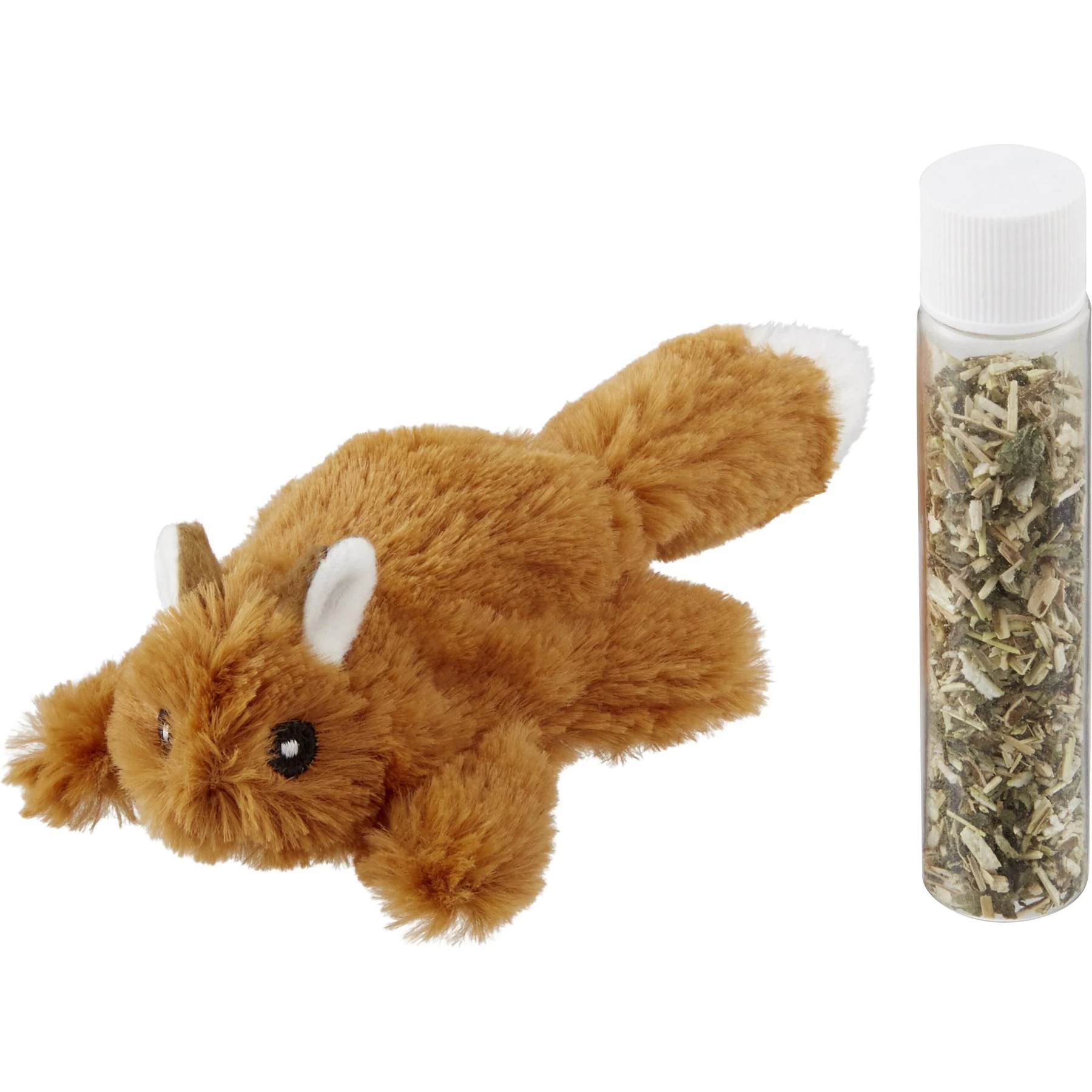 Frisco Squirrel Plush Cat Toy With Refillable Catnip 1 Frisco Squirrel Plush Cat Toy With Refillable Catnip