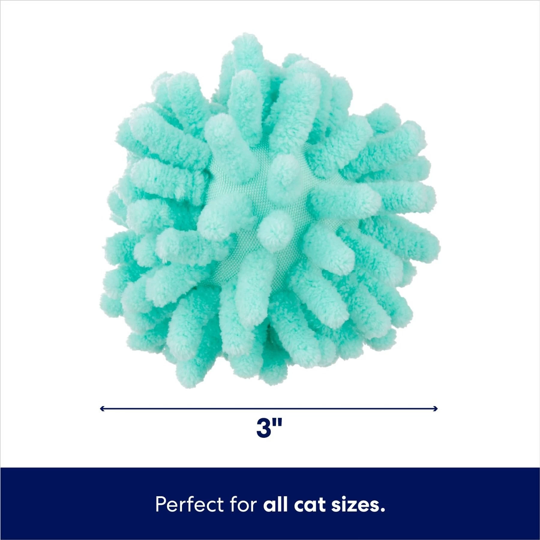 Frisco Moppy Ball Cat Toy With Catnip 2 Frisco Moppy Ball Cat Toy With Catnip - Image 2