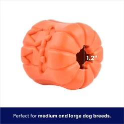 Frisco Halloween Pumpkin Rubber Treat Dispenser Dog Toy, Medium/Large -Frisco Shop 164763 PT2. AC SS1800 V1689878018
