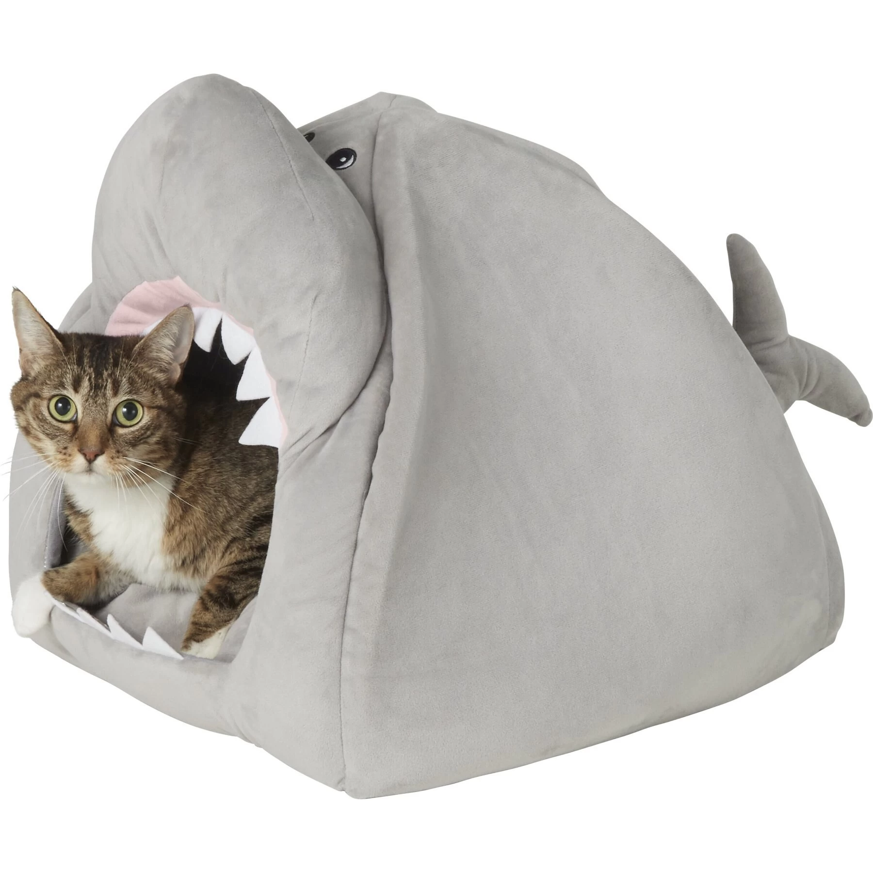 Frisco Novelty Shark Covered Cat & Dog Bed 6 Frisco Novelty Shark Covered Cat & Dog Bed - Image 6