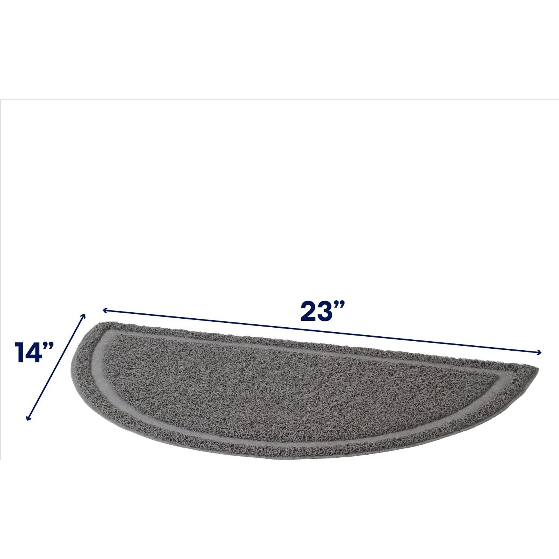 Frisco Half Moon Cat Litter Mat 2 Frisco Half Moon Cat Litter Mat - Image 2