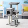Frisco 48-in Heavy Duty Faux Fur Cat Tree & Condo