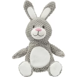 Frisco Bunny Textured Plush Squeaky Dog Toy