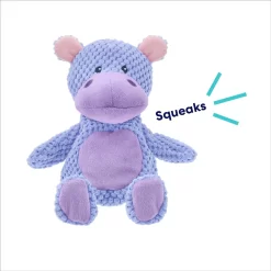 Frisco Hippo Textured Plush Squeaky Dog Toy -Frisco Shop 174697 PT2. AC SS1800 V1695659158