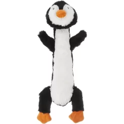 Frisco Penguin Skinny Plush Squeaky Dog Toy