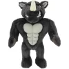 Frisco Rhino Muscle Plush Squeaky Dog Toy