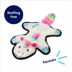 Frisco Unicorn Stuffing-Free Flat Plush Squeaky Dog Toy 8 Frisco Unicorn Stuffing-Free Flat Plush Squeaky Dog Toy -Frisco Shop 174737 PT2. AC SS1800 V1695670697