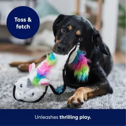 Frisco Unicorn Stuffing-Free Flat Plush Squeaky Dog Toy 10 Frisco Unicorn Stuffing-Free Flat Plush Squeaky Dog Toy -Frisco Shop 174737 PT4. AC SS1800 V1695671061