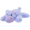 Frisco Hippo Plush Squeaky Dog Toy