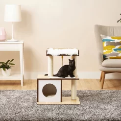 Frisco 28.5-in Modern Cat Tree & Condo