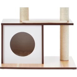 Frisco 28.5-in Modern Cat Tree & Condo -Frisco Shop 177907 PT2. AC SS1800 V1584452299