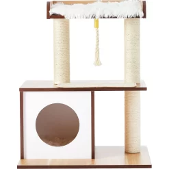 Frisco 28.5-in Modern Cat Tree & Condo -Frisco Shop 177907 PT3. AC SS1800 V1584452593