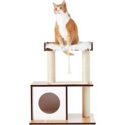 Frisco 28.5-in Modern Cat Tree & Condo -Frisco Shop 177907 PT4. AC SS1800 V1584453118