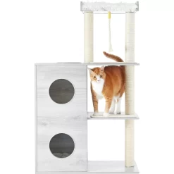 Frisco 52-in Modern Cat Tree & Condo -Frisco Shop 177911 PT5. AC SS1800 V1584453408