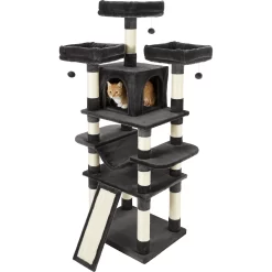 Frisco 68-in Faux Fur Cat Tree & Condo -Frisco Shop 180384 PT5. AC SS1800 V1584453423
