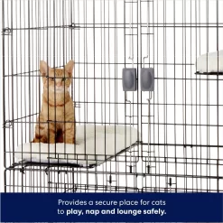 Frisco Collapsible Wire Cat Cage Playpen -Frisco Shop 185867 PT4. AC SS1800 V1671120932