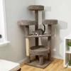 Frisco 65-in Real Carpet Scratch And Lounge Cat Tree