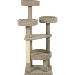 Frisco 65-in Real Carpet Scratch And Lounge Cat Tree -Frisco Shop 208942 PT3. AC SS1800 V1589221511