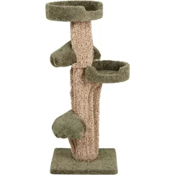 Frisco 49-in Tree-Shaped Real Carpet Wooden Cat Tree -Frisco Shop 208944 PT2. AC SS1800 V1647632784