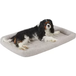 Frisco Gray Basket Weave Dog Crate Mat -Frisco Shop 210233 PT2. AC SS1800 V1657656293