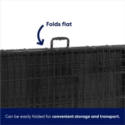 Frisco Fold & Carry Double Door Collapsible Wire Dog Crate & Mat Kit -Frisco Shop 212633 PT6. AC SS1800 V1667229279